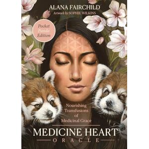 Fairchild, Alana Medicine Heart Oracle Pocket Panda Edition: Nourishing Transfusions of Medicinal Grace 44 cards & 44pp guidebook Fairchild, Alana Medicine Heart Oracle Pocket Panda Edition: Nourishing Transfusions of Medicinal Grace 44 cards & 44pp guidebook