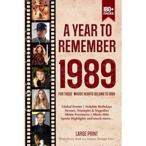 Zones, Wisdom A Year To Remember 1989 History Book: A Nostalgic Tribute for the Radio Babies with Heartfelt Memories of 1989 – An Ideal Gift for Birthdays, Anniversaries, and Special Occasions Zones, Wisdom A Year To Remember 1989 History Book: A Nostalgic Tribute for the Radio Babies with Heartfelt Memories of 1989 – An Ideal Gift for Birthdays, Anniversaries, and Special Occasions