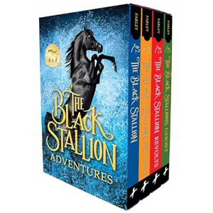 Farley, Walter The Black Stallion Adventures! 4 Volume Boxed Set comprising The Black Stallion, The Black Stallion Returns, The Black Stallion s Ghost, The Black Stallion Revolts Farley, Walter The Black Stallion Adventures! 4 Volume Boxed Set comprising The Black Stallion, The Black Stallion Returns, The Black Stallion s Ghost, The Black Stallion Revolts