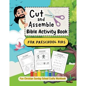 Gideon, Immanuel Cut and Assemble Bible Activity Book for Preschool Kids: Fun Christian Sunday School Crafts Workbook Gideon, Immanuel Cut and Assemble Bible Activity Book for Preschool Kids: Fun Christian Sunday School Crafts Workbook