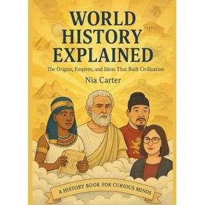 Carter, Nia WORLD HISTORY EXPLAINED: The Origins, Empires, and Ideas That Built Civilization (The Unwritten Truth Series: Revealing the stories history tried to erase.) Carter, Nia WORLD HISTORY EXPLAINED: The Origins, Empires, and Ideas That Built Civilization (The Unwritten Truth Series: Revealing the stories history tried to erase.)