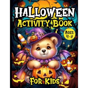 Press Publication, MPS Halloween Activity Book For Kids Ages 4-8 Years Old: Coloring, Mazes, Dot-to-Dot, and More for Hours of Halloween Fun Press Publication, MPS Halloween Activity Book For Kids Ages 4-8 Years Old: Coloring, Mazes, Dot-to-Dot, and More for Hours of Halloween Fun