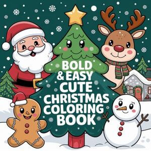 Lotus Bold-Easy Cute Christmas Coloring Lotus Bold-Easy Cute Christmas Coloring