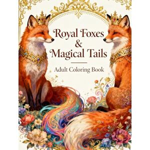 Ezzat, Ehab Royal Foxes & Magical Tails: Adult Coloring Book: Elegant Foxes, Fantasy Creatures, and Intricate Patterns for Relaxation, Mindfulness, and Creative Coloring (Legends of Feather & Fur) Ezzat, Ehab Royal Foxes & Magical Tails: Adult Coloring Book: Elegant Foxes, Fantasy Creatures, and Intricate Patterns for Relaxation, Mindfulness, and Creative Coloring (Legends of Feather & Fur)