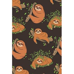 Mongoose, Michaela Sloth Notebook: Cute lazy sloth Hardback notebook with 120 blank lined pages Mongoose, Michaela Sloth Notebook: Cute lazy sloth Hardback notebook with 120 blank lined pages