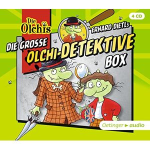 Dietl, Erhard Die große Olchi-Detektive-Box (4CD): Hörspielbox mit 4 Folgen Olchi-Detektive, ca. 190 min. Dietl, Erhard Die große Olchi-Detektive-Box (4CD): Hörspielbox mit 4 Folgen Olchi-Detektive, ca. 190 min.
