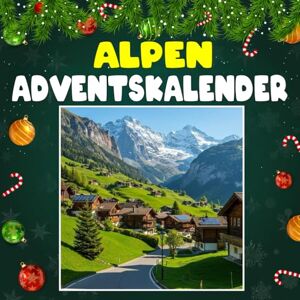 ssmmiieml, KOUUMS Alpen Adventskalender: Mit 24 Bildern und faszinierenden Fakten über die Alpen, ihre atemberaubende Natur, geheimnisvollen Orte und die Menschen, die in dieser einzigartigen Bergwelt leben ssmmiieml, KOUUMS Alpen Adventskalender: Mit 24 Bildern und faszinierenden Fakten über die Alpen, ihre atemberaubende Natur, geheimnisvollen Orte und die Menschen, die in dieser einzigartigen Bergwelt leben