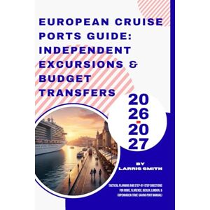 Smith, Larris European Cruise Port Guide: Independent Excursions & Budget Transfers 2026-2027: Tactical Planning and Step-by-Step Directions for Rome, Florence, ... ... London, & Copenhagen Time-Saving Port Manual Smith, Larris European Cruise Port Guide: Independent Excursions & Budget Transfers 2026-2027: Tactical Planning and Step-by-Step Directions for Rome, Florence, ... ... London, & Copenhagen Time-Saving Port Manual