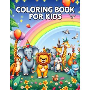 Rajkumar, Mr Deo Cute Animals Coloring Book for Kids (Ages 3–8): Coloring Book For Kid Rajkumar, Mr Deo Cute Animals Coloring Book for Kids (Ages 3–8): Coloring Book For Kid