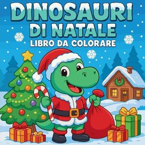 Martin, Chris Dinosauri di Natale Libro da colorare Martin, Chris Dinosauri di Natale Libro da colorare