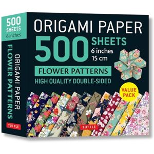 Origami Paper 500 sheets Flower Patterns 6" (15 cm): Tuttle Origami Paper: Double-Sided Origami Sheets Printed with 12 Different Patterns (Instructions for 6 Projects Included) Origami Paper 500 sheets Flower Patterns 6" (15 cm): Tuttle Origami Paper: Double-Sided Origami Sheets Printed with 12 Different Patterns (Instructions for 6 Projects Included)