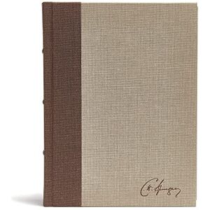 Alistair Begg CSB Spurgeon Study Bible, Brown/Tan Cloth Over Board: Study Notes, Quotes, Sermons Outlines, Easy-To-Read Font Alistair Begg CSB Spurgeon Study Bible, Brown/Tan Cloth Over Board: Study Notes, Quotes, Sermons Outlines, Easy-To-Read Font