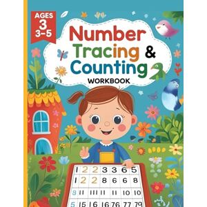 maheshvari, piyush Number Tracing & Counting Workbook for Kids Ages 3–5: Learn to Write Numbers 0–20, Count Objects, and Build Early Math Skills Fun Activities for Preschool, Pre-K, and Kindergarten maheshvari, piyush Number Tracing & Counting Workbook for Kids Ages 3–5: Learn to Write Numbers 0–20, Count Objects, and Build Early Math Skills Fun Activities for Preschool, Pre-K, and Kindergarten