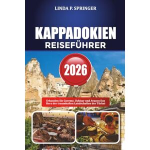 SPRINGER, LINDA P. KAPPADOKIEN REISEFÜHRER 2026: Erkunden Sie Goreme, Uçhisar und Avanos Das Herz der traumhaften Landschaften der Türkei SPRINGER, LINDA P. KAPPADOKIEN REISEFÜHRER 2026: Erkunden Sie Goreme, Uçhisar und Avanos Das Herz der traumhaften Landschaften der Türkei
