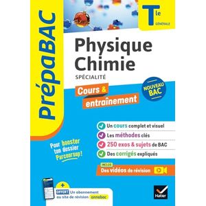 Benguigui, Nathalie Prépabac Physique-Chimie Tle générale (spécialité) Bac 2026: cours, méthodes & sujets corrigés (programme de Terminale): 5 Benguigui, Nathalie Prépabac Physique-Chimie Tle générale (spécialité) Bac 2026: cours, méthodes & sujets corrigés (programme de Terminale): 5