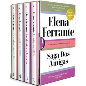 Ferrante, Elena Saga dos amigas / Saga of Two Friends: La amiga estupenda / Un mal nombre / Las deudas del cuerpo / La niña perdida (1-4) (Best Seller) Ferrante, Elena Saga dos amigas / Saga of Two Friends: La amiga estupenda / Un mal nombre / Las deudas del cuerpo / La niña perdida (1-4) (Best Seller)