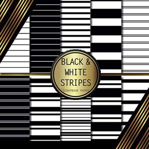 Palomino, Peyton Scrapbook Paper: Black & White Stripes: Double Sided Craft Paper For Card Making, Origami & DIY Projects Scrapbooking Paper Pad Palomino, Peyton Scrapbook Paper: Black & White Stripes: Double Sided Craft Paper For Card Making, Origami & DIY Projects Scrapbooking Paper Pad