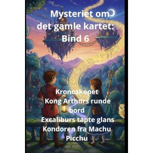 Homs, Joan Jordi Guitart Mysteriet om det gamle kartet: Bind 6 Kronoskopet Kong Arthurs runde bord Excaliburs tapte glans Kondoren fra Machu Picchu Homs, Joan Jordi Guitart Mysteriet om det gamle kartet: Bind 6 Kronoskopet Kong Arthurs runde bord Excaliburs tapte glans Kondoren fra Machu Picchu
