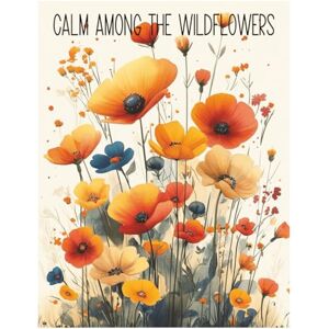 Girouard, Michael Calm Among the Wildflowers: A Relaxing Floral Coloring Journey Girouard, Michael Calm Among the Wildflowers: A Relaxing Floral Coloring Journey