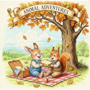 West, Kate Animal Adventures: A Whimsical Coloring Book of Woodland Stories and Cozy Moments West, Kate Animal Adventures: A Whimsical Coloring Book of Woodland Stories and Cozy Moments