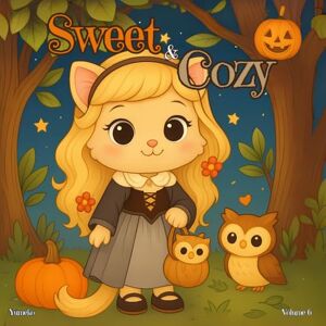 Cozy, Sweet & Sweet & Cozy Coloring Book, volume 6: Trick or Treat ? Cozy Coloring Book for Adults Cozy, Sweet & Sweet & Cozy Coloring Book, volume 6: Trick or Treat ? Cozy Coloring Book for Adults