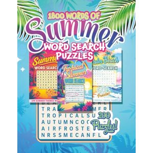 Rebs FL, Roxy Summer Word Search Puzzles – A Big Book of 200 Tropical, Beach & Palm-Themed Fun!: 1800 Words compiled from The Tropical Vibes Word Search Series. Rebs FL, Roxy Summer Word Search Puzzles – A Big Book of 200 Tropical, Beach & Palm-Themed Fun!: 1800 Words compiled from The Tropical Vibes Word Search Series.