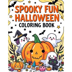 Mondal, Milan Spooky Fun Halloween Coloring Book for Kids Mondal, Milan Spooky Fun Halloween Coloring Book for Kids