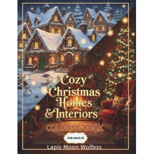 Lapis Moon Wolfess Cozy Christmas Homes & Interiors Coloring Book for Adults: Winter Cottages, Warm Holiday Rooms & Festive Home Scenes to Color, Relax & Escape into Christmas Magic Lapis Moon Wolfess Cozy Christmas Homes & Interiors Coloring Book for Adults: Winter Cottages, Warm Holiday Rooms & Festive Home Scenes to Color, Relax & Escape into Christmas Magic