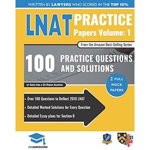 Ang, Aiden LNAT Practice Papers Volume One: 2 Full Mock Papers, 100 Questions in the style of the LNAT, Detailed Worked Solutions, Law National Aptitude Test, UniAdmissions: Volume 1 Ang, Aiden LNAT Practice Papers Volume One: 2 Full Mock Papers, 100 Questions in the style of the LNAT, Detailed Worked Solutions, Law National Aptitude Test, UniAdmissions: Volume 1