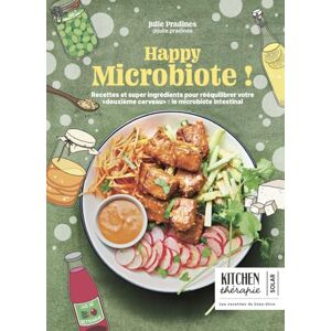 Pradines, Julie Happy microbiote: Recettes et super ingrédients pour rééquilibrer votre "deuxième cerveau" : le microbiote intestinal Pradines, Julie Happy microbiote: Recettes et super ingrédients pour rééquilibrer votre "deuxième cerveau" : le microbiote intestinal