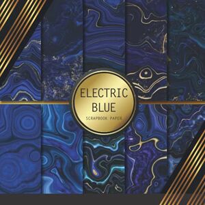 Palomino, Peyton Scrapbook Paper: Electric Blue: Double Sided Craft Paper For Card Making, Origami & DIY Projects Decorative Scrapbooking Paper Pad Palomino, Peyton Scrapbook Paper: Electric Blue: Double Sided Craft Paper For Card Making, Origami & DIY Projects Decorative Scrapbooking Paper Pad