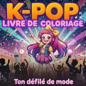 Solen, Minah Livre de coloriage Kpop: Cahier créatif de la mode pour enfants et fans de K-pop : Crée ton groupe, design tes idoles et deviens styliste de stars ! (Creative Kpop Gifts & Books for Kids) Solen, Minah Livre de coloriage Kpop: Cahier créatif de la mode pour enfants et fans de K-pop : Crée ton groupe, design tes idoles et deviens styliste de stars ! (Creative Kpop Gifts & Books for Kids)