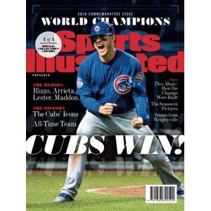 The Editors Of Sports Illustrated Sports Illustrated Chicago Cubs 2016 World Series Champions Commemorative Issue Anthony Rizzo Cover: Cubs Win! The Editors Of Sports Illustrated Sports Illustrated Chicago Cubs 2016 World Series Champions Commemorative Issue Anthony Rizzo Cover: Cubs Win!