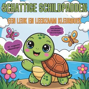 Books, Tiny Tulip Schattige schildpadden: Een leuk en leerzaam kleurboek voor peuters en kleuters van 2 tot 5 jaar – vol eenvoudige en schattige schildpadjes Books, Tiny Tulip Schattige schildpadden: Een leuk en leerzaam kleurboek voor peuters en kleuters van 2 tot 5 jaar – vol eenvoudige en schattige schildpadjes