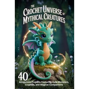Shaffer, Brady The Crochet Universe of Mythical Creatures: 40 Amigurumi Projects Featuring Cute Monsters, Cryptids, and Magical Companions Shaffer, Brady The Crochet Universe of Mythical Creatures: 40 Amigurumi Projects Featuring Cute Monsters, Cryptids, and Magical Companions