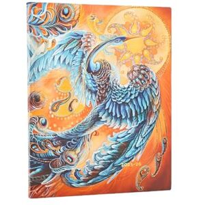 Paperblanks 2026 Skybird (Birds of Happiness) Ultra 18-month Vertical Softcover Flexi Dayplanner 2025-2026 (Elastic Band Closure): Kalendarz 18-miesięczny Paperblanks 2026 Skybird (Birds of Happiness) Ultra 18-month Vertical Softcover Flexi Dayplanner 2025-2026 (Elastic Band Closure): Kalendarz 18-miesięczny