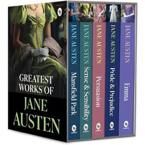 Jane Austen Greatest Works of (Set of 5 Books) Jane Austen Greatest Works of (Set of 5 Books)