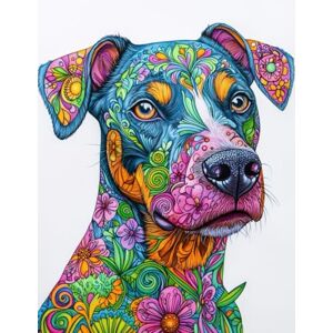 Santos, Nano Dogs in Mandala Art: 500 Pages of Whimsical Puppy Coloring Fun for Kids and Adults.: 500 Pages of Puppy Mandalas for Relaxation, Creativity, and Coloring Joy. Santos, Nano Dogs in Mandala Art: 500 Pages of Whimsical Puppy Coloring Fun for Kids and Adults.: 500 Pages of Puppy Mandalas for Relaxation, Creativity, and Coloring Joy.