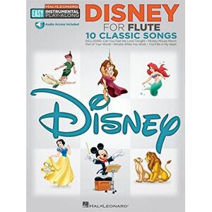Various Easy Instrumental Play Along Disney Flute Book With Audio Download (Hal Leonard Easy Instrumental Play-Along) (Includes Online Access Code): Easy Instrumental Play-Along Flute Various Easy Instrumental Play Along Disney Flute Book With Audio Download (Hal Leonard Easy Instrumental Play-Along) (Includes Online Access Code): Easy Instrumental Play-Along Flute