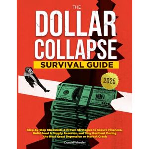 Wheeler, Donald The Dollar Collapse Survival Guide: Step-by-Step Checklists & Proven Strategies to Secure Finances, Build Food & Supply Reserves, and Stay Resilient During the Next Great Depression or Market Crash Wheeler, Donald The Dollar Collapse Survival Guide: Step-by-Step Checklists & Proven Strategies to Secure Finances, Build Food & Supply Reserves, and Stay Resilient During the Next Great Depression or Market Crash