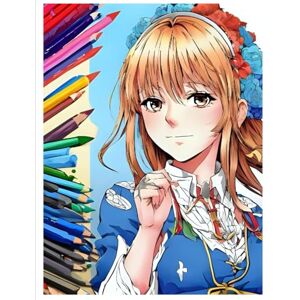 Zaidi, Ms Sabika Fun Anime Girl Coloring Book for Kids Zaidi, Ms Sabika Fun Anime Girl Coloring Book for Kids