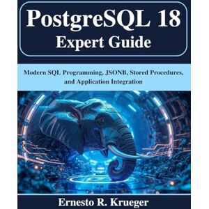 Krueger, Ernesto R. PostgreSQL 18 Expert Guide: Modern SQL Programming, JSONB, Stored Procedures, and Application Integration (Tech for Everyone) Krueger, Ernesto R. PostgreSQL 18 Expert Guide: Modern SQL Programming, JSONB, Stored Procedures, and Application Integration (Tech for Everyone)