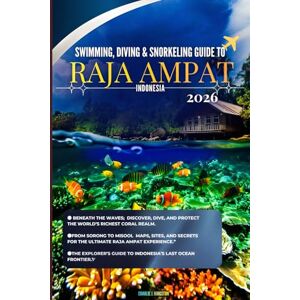 Kingston Swimming, Diving & Snorkeling Guide to Raja Ampat, Indonesia 2026: “Dive Deeper, Travel Lighter, The Sustainable Explorer’s Handbook to Raja Ampat’s ... (Solo Girl's Amazing Travel Guide Series) Kingston Swimming, Diving & Snorkeling Guide to Raja Ampat, Indonesia 2026: “Dive Deeper, Travel Lighter, The Sustainable Explorer’s Handbook to Raja Ampat’s ... (Solo Girl's Amazing Travel Guide Series)