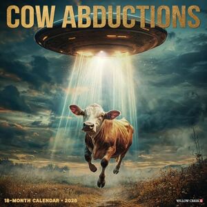 Willow Creek Press Cow Abductions 2026 Wall Calendar Willow Creek Press Cow Abductions 2026 Wall Calendar