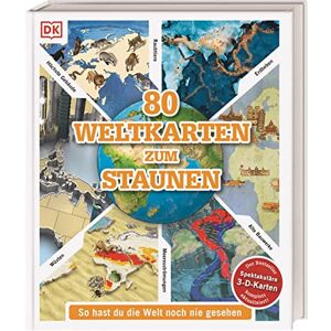80 Weltkarten zum Staunen: So hast du die Welt noch nie gesehen! Sammlung von 80 thematischen Weltkarten in 3-D. Für Kinder ab 10 Jahren 80 Weltkarten zum Staunen: So hast du die Welt noch nie gesehen! Sammlung von 80 thematischen Weltkarten in 3-D. Für Kinder ab 10 Jahren