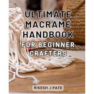 .I Pate, Rikesh Ultimate Macramé Handbook for Beginner Crafters: Step-by-Step Guide to Master Macramé Art: Essential Techniques and Creative Projects for Novice Craft Enthusiasts .I Pate, Rikesh Ultimate Macramé Handbook for Beginner Crafters: Step-by-Step Guide to Master Macramé Art: Essential Techniques and Creative Projects for Novice Craft Enthusiasts