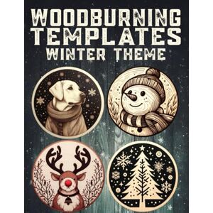 Diana Woodburning Templates Winter Theme: Discover over 100 designs for winter, pyrography patterns Diana Woodburning Templates Winter Theme: Discover over 100 designs for winter, pyrography patterns