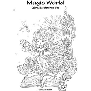 Snels, Nick Magic World Coloring Book for Grown-Ups 1: Volume 1 Snels, Nick Magic World Coloring Book for Grown-Ups 1: Volume 1