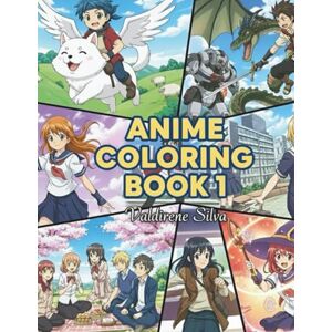 Silva Anime Coloring Book: 1 Silva Anime Coloring Book: 1