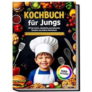 Seidel, Viktoria Kochbuch für Jungs: Mit den besten, einfachsten und leckersten Rezepten zum kleinen Meisterkoch Inklusive Farbfotos, Tipps und Tricks sowie spielerische Rätsel Seidel, Viktoria Kochbuch für Jungs: Mit den besten, einfachsten und leckersten Rezepten zum kleinen Meisterkoch Inklusive Farbfotos, Tipps und Tricks sowie spielerische Rätsel